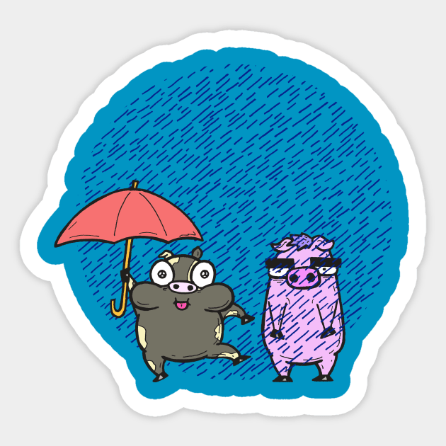 Rainy Day Sticker by calavara